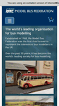 Mobile Screenshot of model-bus-federation.org.uk