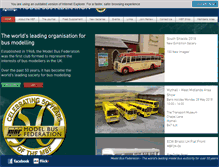 Tablet Screenshot of model-bus-federation.org.uk